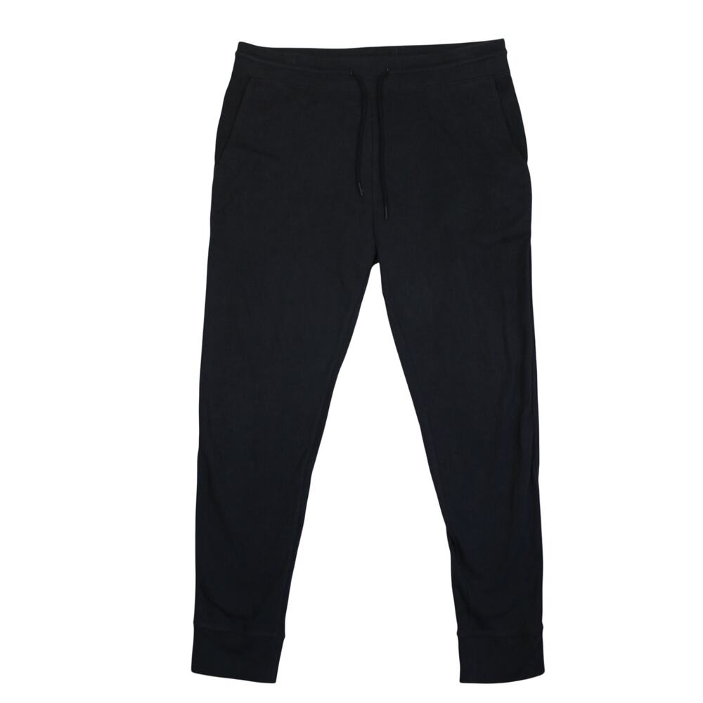 American Giant Sweatpants Mens Large Black Cotton USA Jogger Minimalist Casual